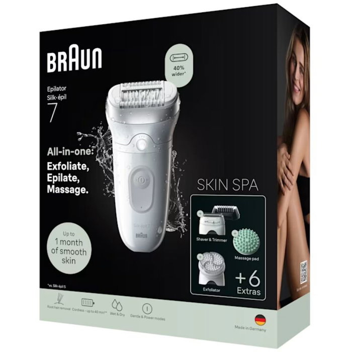 Braun Silk-épil 7 SkinSpa 7-081 Blanco
